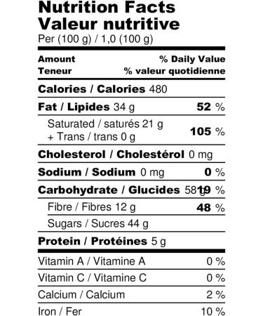 Handcrafted Organic Chocolate Chips - Vitis 55% Cocoa - 1kg - Chaleur B Chocolat - Buy Online on GoSupps.com