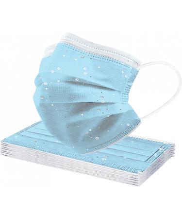 Zhinian 50-Piece Adult One-Way Mouth & Nose Protection Masks - 3-Layer Breathable Multifunctional Dust Protection Scarf for Parties Proms Weddings | A4 Size - Buy Online on GoSupps.com