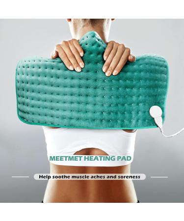 Heating Pad for Back, Neck, Shoulder Pain & Cramps - Electric, Auto Shut Off, Moist/Dry Heat Options - Gifts for Women, Men, Mom, Dad, Wife, Husband - Christmas, Birthday - Buy Online on GoSupps.com