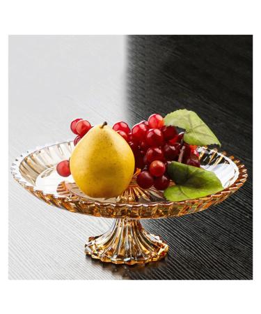 Fruit Bowls Glass Serving Bowl Beautiful Wavy Design Thick and Durable for Salads Desserts Fruit and More Kitchen Accessories