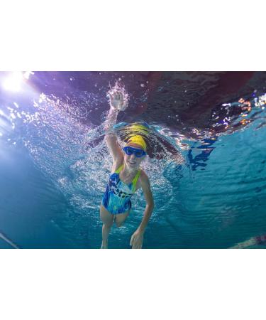 ARENA Unisex-Youth The One Mask Jr Swimming Goggles - Blue (Ages 6-12) | Ideal for Kids' Swimming | International Shipping Available - Buy Online on GoSupps.com