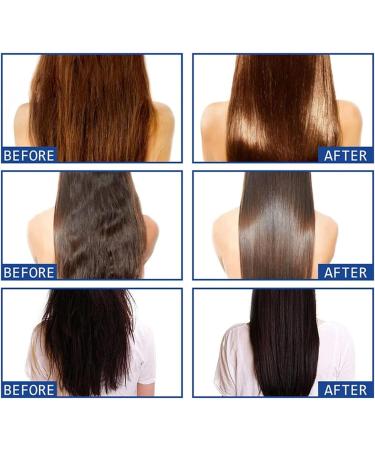  homomdy Set of 3 keratin smoothing creams for men and women nourishing smoothing increases elasticity and smooths dry hair for all hair types - Buy Online on GoSupps.com