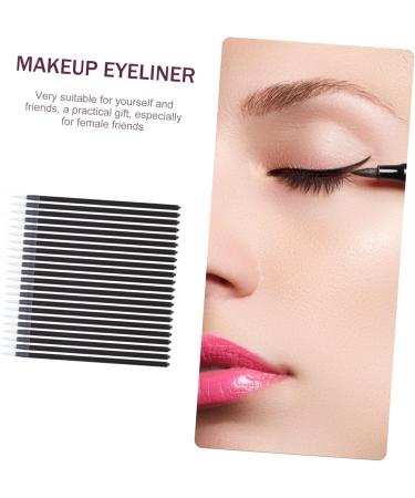 Healeved 200 Pcs Eyeliner Brush Fine Eyeliner Applicator Eyelash Applicator Makeup Wand Eye Gel Plastic Abs 11.5x9cmx4pcs Assorted Colorx4pcs - Buy Online on GoSupps.com