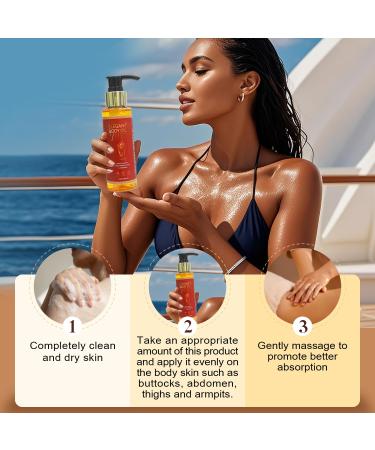 Body Firming Oil 3.4 FL OZ Body Oil After Shower For Women Hydrate & Nourish Dry Skin Lightweight and non-greasy texture-Luxury Spa Gift Valentine's Day gift - Buy Online on GoSupps.com
