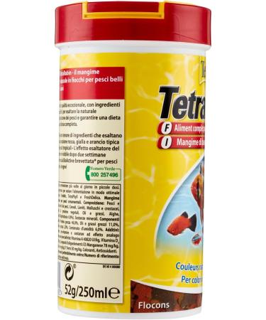 TETRA TetraRubin - Complete flake food for tropical fish - 250ml - Buy Online on GoSupps.com