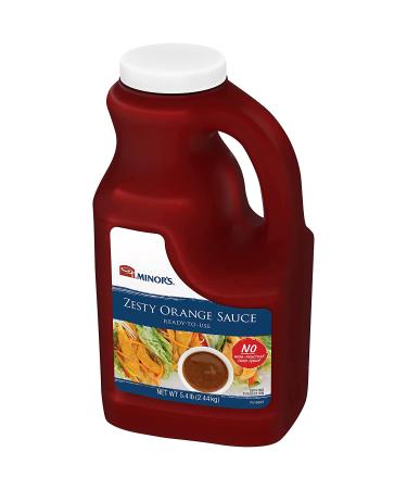 Minor's Zesty Orange Stir Fry Sauce & Glaze 5 lb 6.4 oz Bulk Bottle - Buy Online on GoSupps.com