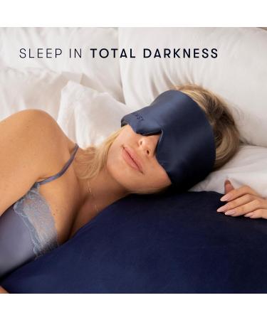 DROWSY Silk Sleep Mask Lovers Pack - Midnight Blue and Damask Rose Set - Buy Online on GoSupps.com