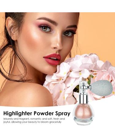 Highlighter Powder Spray | Moisturizing and Long-lasting Glitter Spray - Young Girls Beauty Products for Home Working Gathering Shopping Dating Traveling Frifer 3# - Buy Online on GoSupps.com