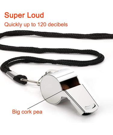 Fya Whistle - Stainless Steel Super Loud Sports Whistle with Lanyard for Referees, Coaches, Police, Outdoor Sports & Emergencies - Buy Online on GoSupps.com