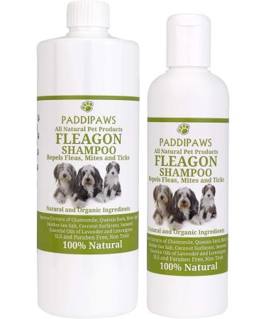 100% Natural Flea Shampoo for Dogs - Natural Flea Away Shampoo - Flea Shampoo for dogs to kill Fleas and Eggs - Safe Chemical Free - Natural Dog Flea Shampoo - Buy Online on GoSupps.com