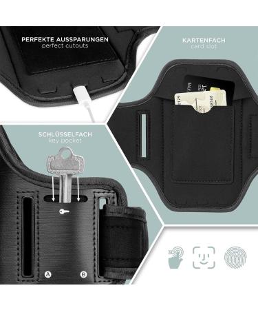 Oneflow SportArnand Arm Bag for Samsung Galaxy Z Flip 5 - Black Onyx Fitness Bracelet Outdoor Cell Phone Holder for Running & Jogging - Buy Online on GoSupps.com