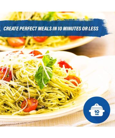 Chuster Angel Hair Pasta Noodles | Enriched Fine Noodle Pasta for Spaghetti & More | Cooks in 10 Minutes! | Egg-Free | Kosher Pareve | 4-Pack (16oz) - Buy Online on GoSupps.com