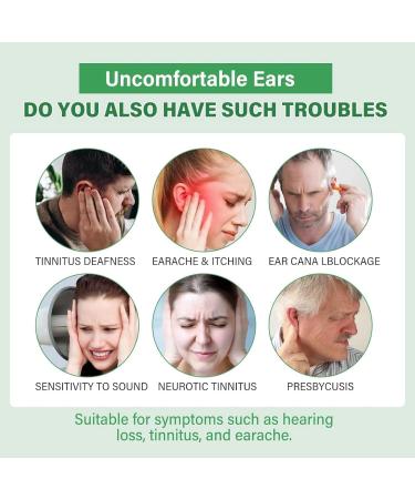 Tinnitus Ear Drops Tinnitus Relief for Ringing Ears Tinnitus Treatment Ear Ringing Treatment Oil Pain Relief and Earache Drops Ear Drops for Itchy Ears Hearing Ear Drops Ear Calm Drops Earache Drops - Buy Online on GoSupps.com