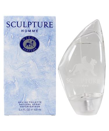 Sculpture Homme by Nikos 3.3oz 100ml EDT Spray