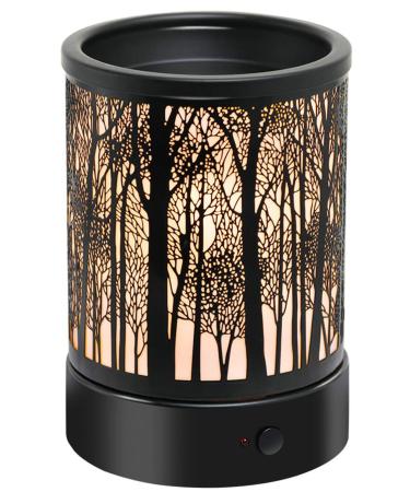 Hituiter Electric Wax Melt Warmer with Timer Fragrance Warmer for Scented Wax Melts Classic Timing3/6/9 H Night Light Design Home Accessories (Timer Warmer)