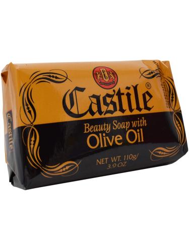 Castile Beauty Soap with Olive Oil 3.9 oz (6 Pack) - Natural & Moisturizing - Buy Online on GoSupps.com