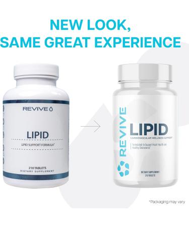 Revive MD Lipid Support Formula - Supplement Helps Maintain Healthy Cholesterol Levels Endothelial Health & Triglyceride Levels - Beta Sitosterol Citrus Bergamot & Pantethine (30 Servings) - Buy Online on GoSupps.com