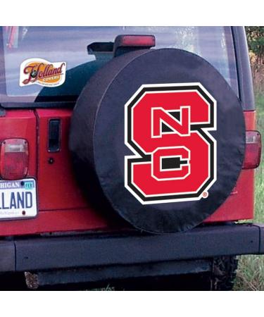 NCAA North Carolina State Wolfpack Black Tire Cover - 35 x 12.5 Inches - Buy Online on GoSupps.com