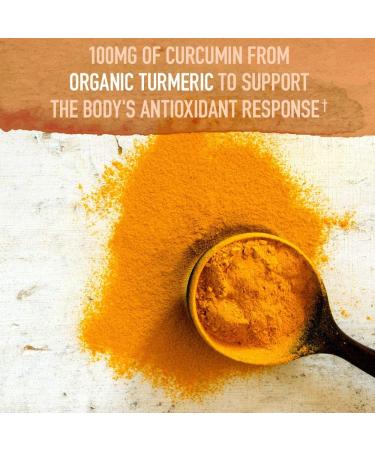 Organic India Turmeric Formula for Joint Mobility & Support - 90 Vegetarian Caps - Buy Online on GoSupps.com