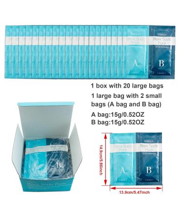 Elitzia CO2 Carboxy Gel Mask - Cellulite Reduction 1 Box (20 Bags) - Blue ET1719 - Buy Online on GoSupps.com