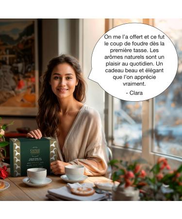  CAMINO DE CABRAS Tea Gift Set - Chai Tea & Slim Tea - The Noir Assam Ginger Nettle Cinnamon Turmeric Black Pepper Raspberry Cardamom - Ideal for Chai Latte - Spicy Chai Tea Bulk 2 x 100g - Buy Online on GoSupps.com
