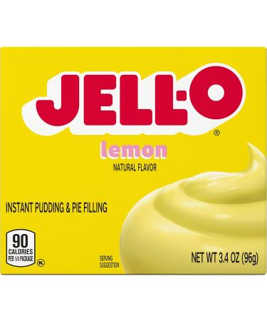 Jello Lemon Instant PUDDING AND PIE FILLING 96g - Buy Online on GoSupps.com