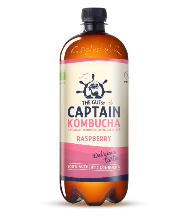 Kombucha with storage without cold (raspberry 1 liter) Raspberry 1 liter