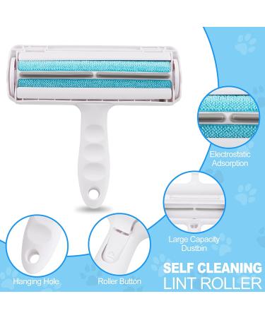 CHORHA Pet Hair Remover Roller - Reusable Dog and Cat Hair Remover for Laundry and Furniture - Blue - Buy Online on GoSupps.com