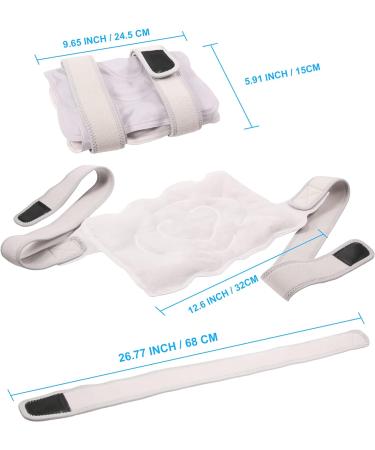 BA-BOLING Knee Ice Pack - Reusable Compression Cold Heat Therapy for Injuries and Surgery Recovery | Sports Gift for Men and Women - Buy Online on GoSupps.com