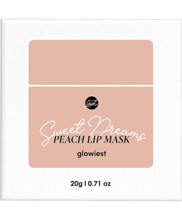 Glowiest Sweet Dreams Lip Mask - Nourishing, Plumping, and Hydrating Lip Sleeping Mask with Hyaluronic Acid, Vitamin C, Shea Butter, and Antioxidants | Peach - Buy Online on GoSupps.com