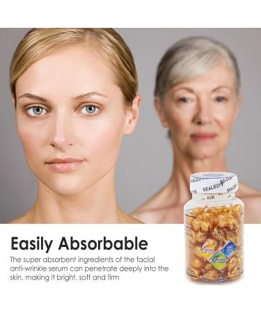 Anti Aging Moisturizing Serum Vitamin E Facial Serum Capsules Neck Firming Moisturizer Anti Wrinkle Anti Aging For Face Skin Repair - Buy Online on GoSupps.com