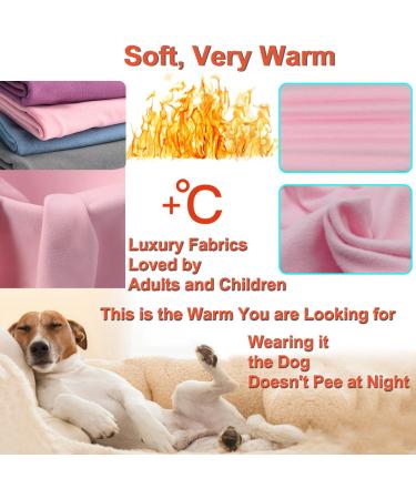 Huisalisiji 3XL Pink Hunde Hoodie - Warm Lightweight Dog Sweater & Sweatshirt for Chihuahua | Soft Easy to Wear Pet Apparel - Buy Online on GoSupps.com