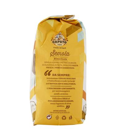 Caputo Durum Wheat Semolina Rimacinata 5kg - Premium Italian Flour for Pasta & Baking | Fast International Shipping - Buy Online on GoSupps.com