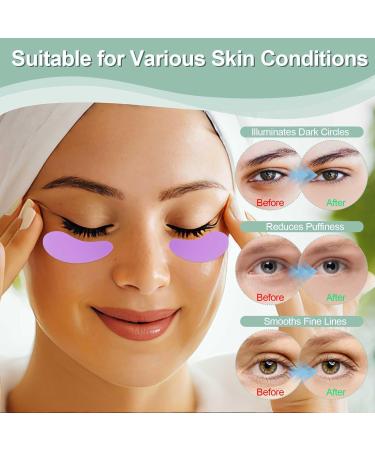5 Pairs Reusable Under Eye Patches | Silicone Masks in Tin Box | Anti-Aging Reduce Wrinkles & Fine Lines | Includes Metal Eye Cream Applicator - Buy Online on GoSupps.com