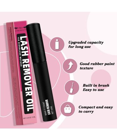 PRO Cluster Lash Glue Remover 10 ML for Easy DIY Eyelash Extension Removal - Buy Online on GoSupps.com
