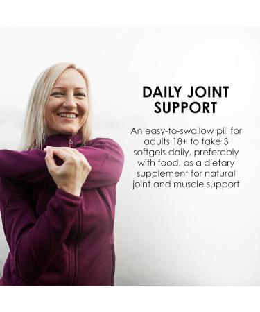 MASON NATURAL Glucosamine & Fish Oil Supplement with DHA & Omega 3 for Joint & Muscle Support 1 Month Supply Softgel Pills - Buy Online on GoSupps.com
