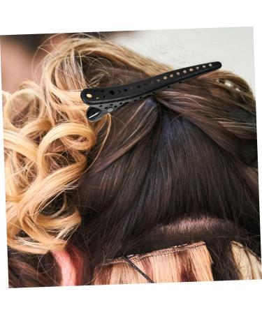 CANIGHT 6pcs Hair Styling Clips Hair Catch Clip Hair Clips for Barbers Barber Grips Hairdresser Clips Abs - Buy Online on GoSupps.com