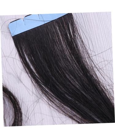 DRESSOOS Perm Human Hair Wig Human Hair Wigs Grip Tape Hair Extensions Tape in Hair Seamless Hair Extention Glue Tape Double Sided Tape Invisible Human+hair+wig Real Hair - Buy Online on GoSupps.com