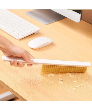 Shakven Soft Bristles Dusting Brush | Handheld Household Bed Brush with Dense Bristles Hand Brush Anti-Static Dust Brush Anti-Slip for Cabinet Desk Dust - Buy Online on GoSupps.com