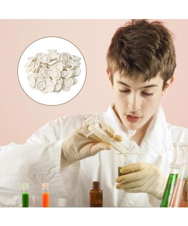 100pcs Latex Finger Cots - Anti-Static Finger Covers for Protection - Disposable Latex Finger Cots for Injuries - White - Buy Online on GoSupps.com