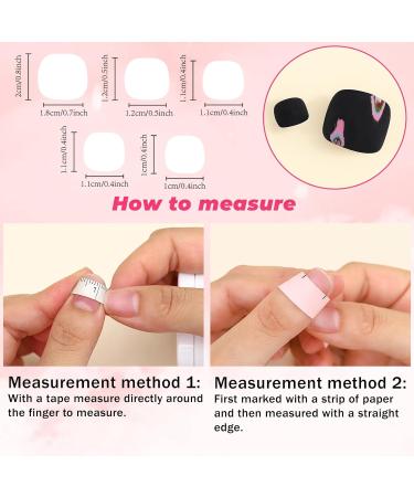 Sethexy Matte Square Short False Toenails Handmade Black Press On Toenails Simple Acrylic Fake Toe Nails Full Cover Artificial Stick On Foot Nails Removable for Women and Girls (1) - Buy Online on GoSupps.com