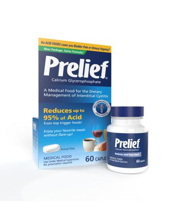 Prelief Acid Reducer Caplets 60 count 60 Count (Pack of 1)