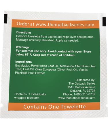 Outback Series Original Oil Towelettes 7-Day Pack - 3mL Each - Buy Online on GoSupps.com