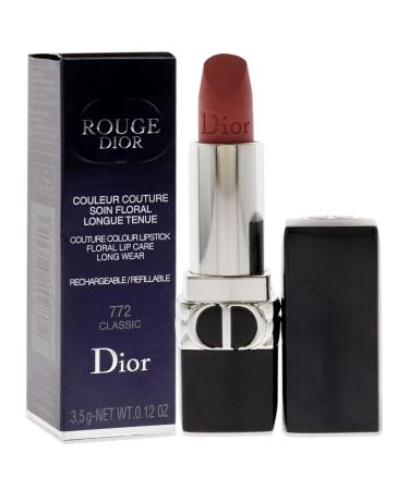 Christian Dior Rouge Dior Couture Matte Lipstick - 772 Classic (Refillable) 0.12 oz - Women's Lipstick - Buy Online on GoSupps.com