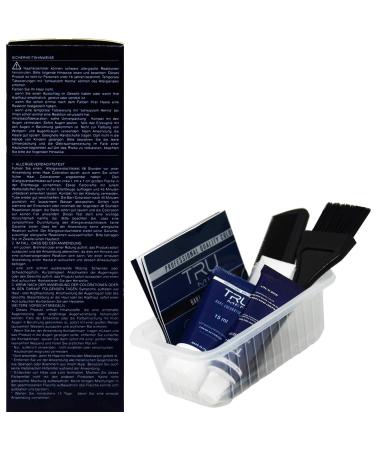 3x Tru Men Beard Coloration - Natural Black Brown 30ml | Pack of 3 | Best International Shipping - Buy Online on GoSupps.com