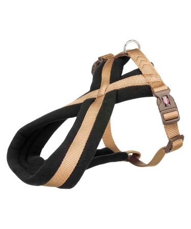 Premium touring harness caramel L 60-90 cm/25 mm