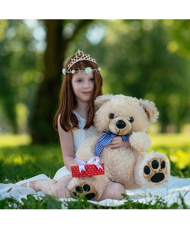 Shop Crown Princess Girl Tiara Set - 6 Piece Heart Shaped Crystal Wedding Headband for Birthday & Party - International Shipping Available - Buy Online on GoSupps.com