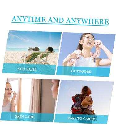 Nano Face Machine Humidificateur Facial Pour Pulv risateur Anti-rides Vapeur Faciale 10X3.2cm Blanc Bleu - Buy Online on GoSupps.com