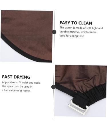 NOLITOY Salon Nylon Cape for Men - Waterproof Hair Cutting Apron with Snap Closure | Top Quality Haircut Cover for Adults - Buy Online on GoSupps.com