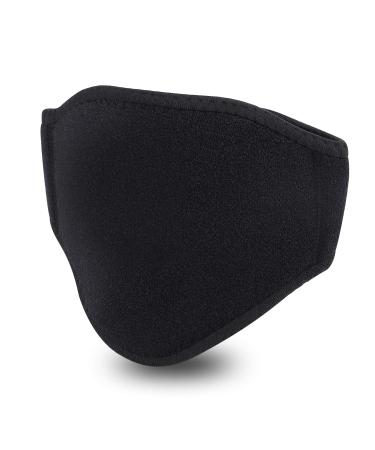 Xinchi neck bandage neck pain neck support self -warming collar support sore crane with Velcro fastener breathable ergonomics adjustable neck collar for women men black